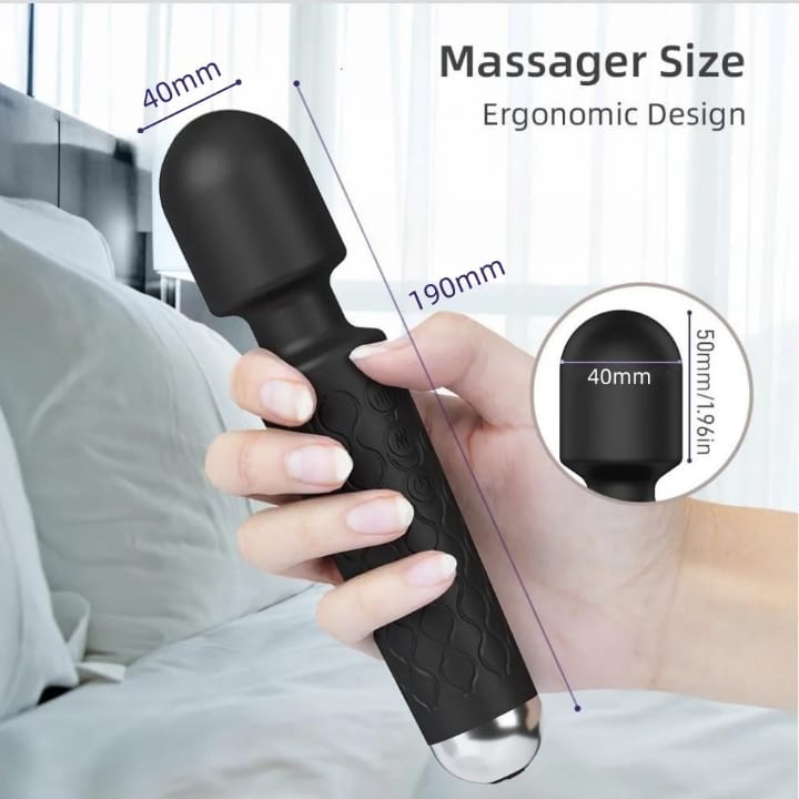 Mini Massage Wand – Le Secret du Bien-Être à Domicile ✨ Détendez-vous en quelques secondes 😍