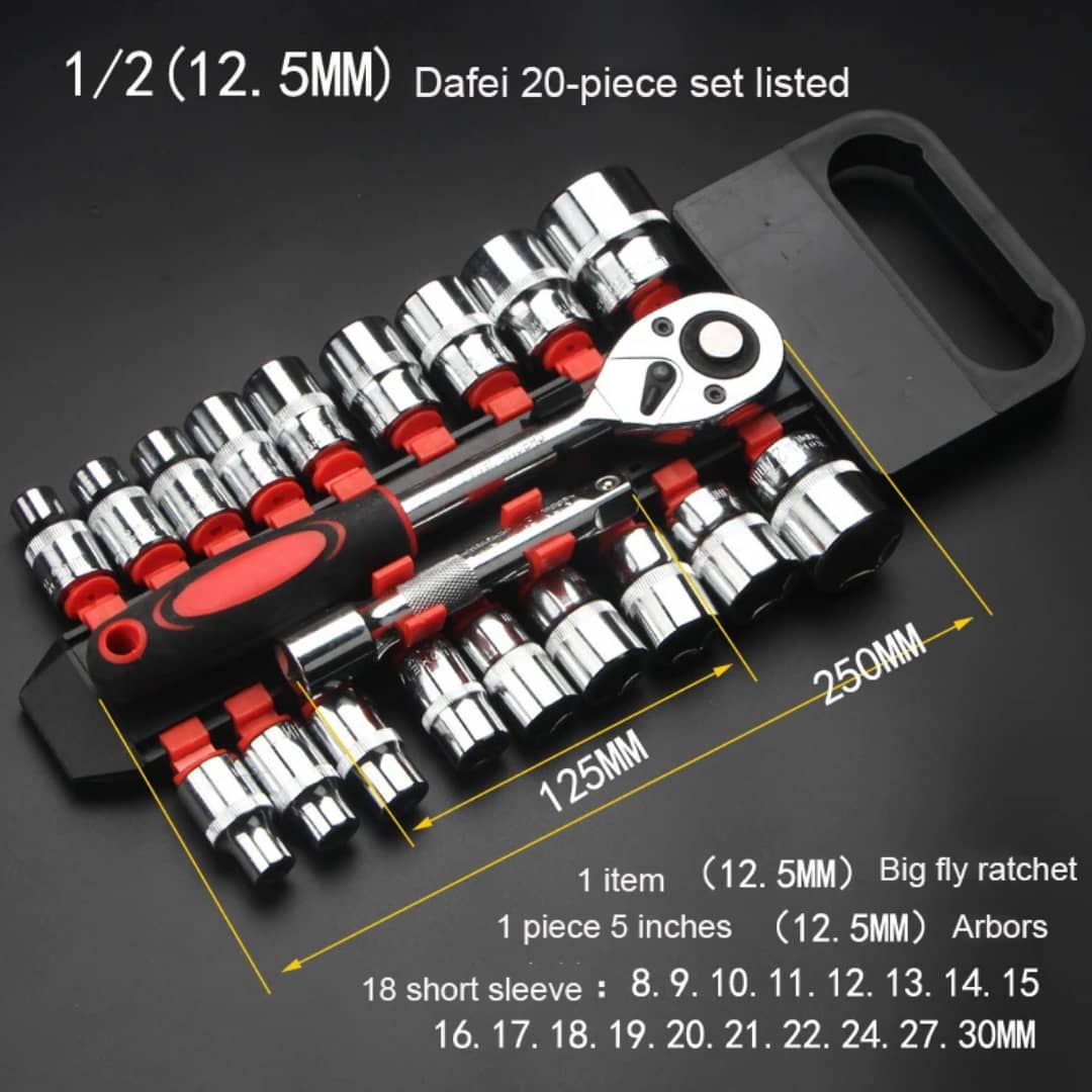 🔧 CLIQUET À DOUILLE 12 EN 1 – L’OUTIL MULTIFONCTION INDISPENSABLE 🔧