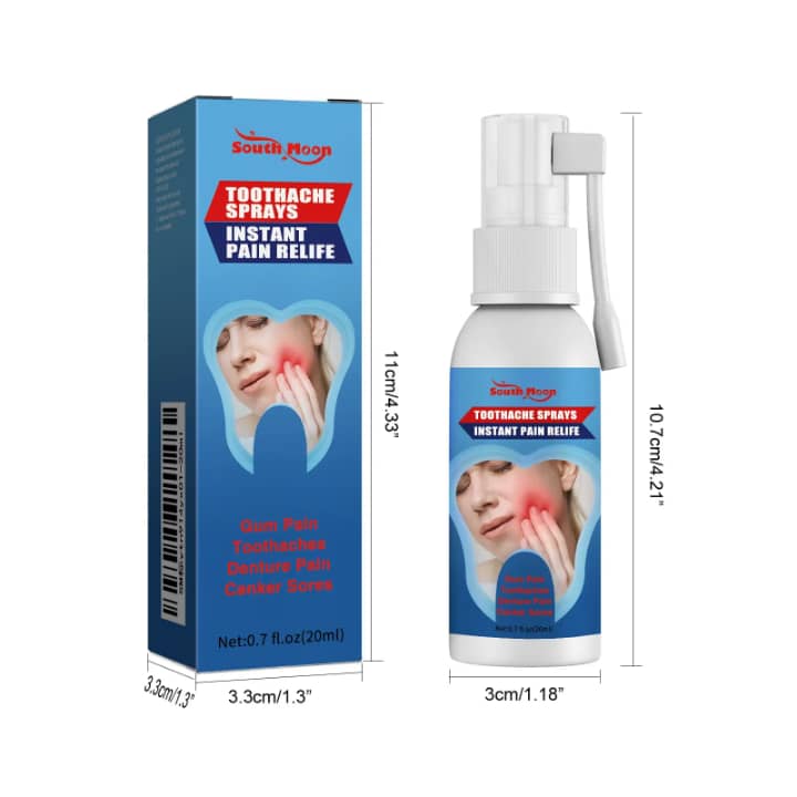 Spray Anti-Douleur Dentaire Instantané