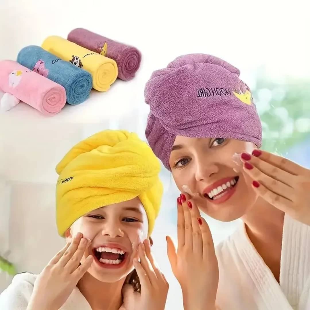 Serviette Ultra-Absorbante pour Cheveux