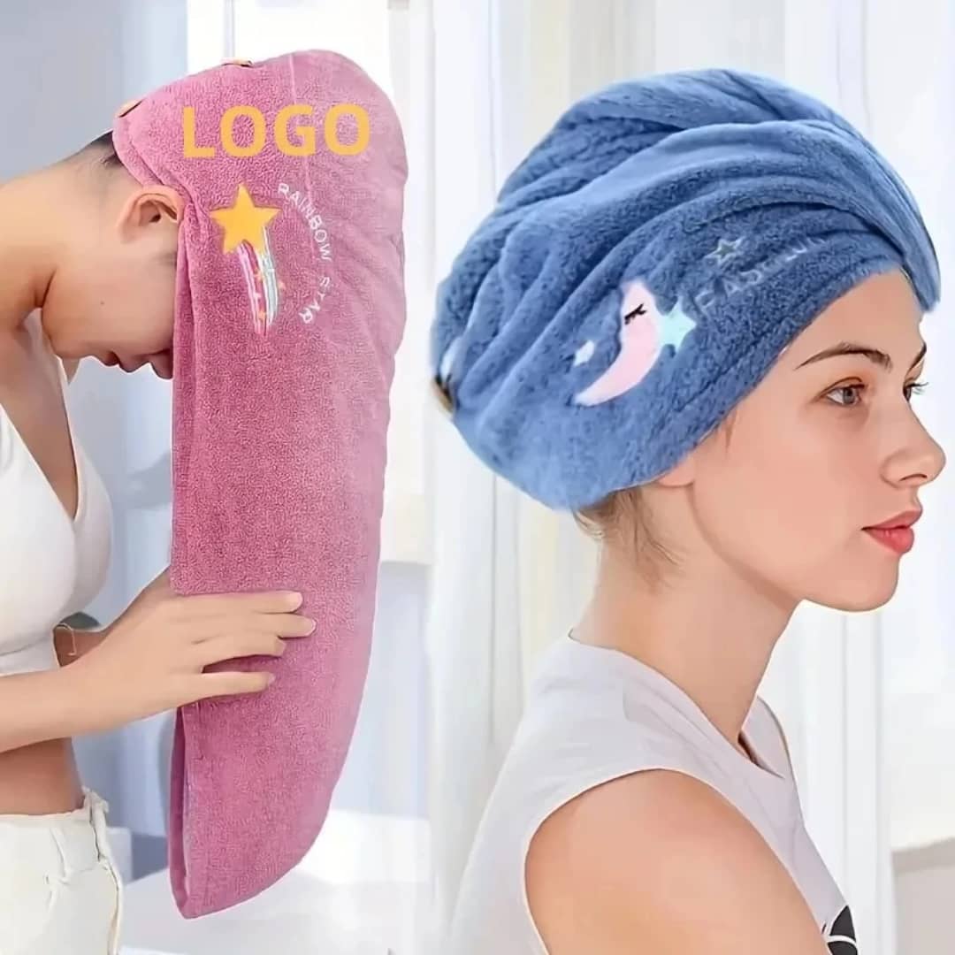 Serviette Ultra-Absorbante pour Cheveux
