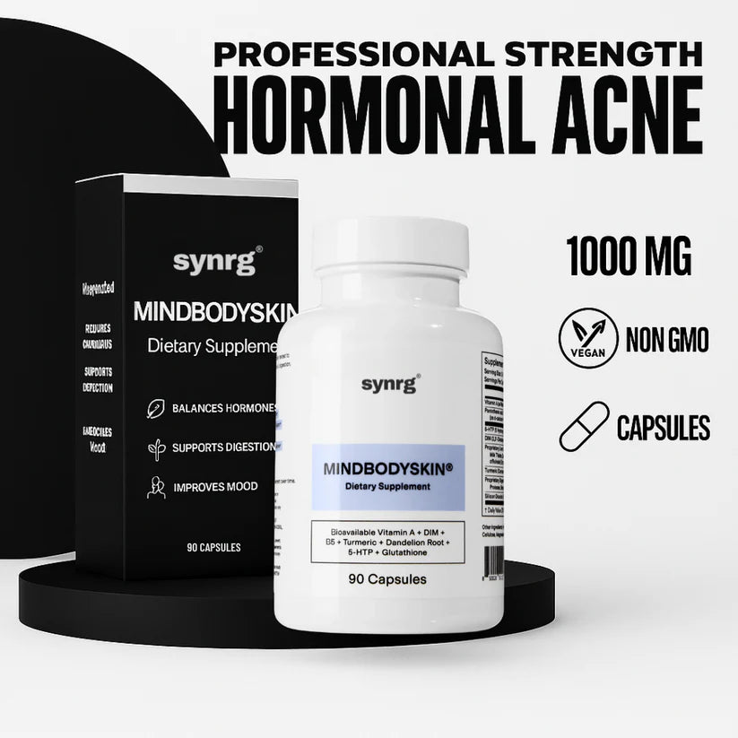 Complément hormonal contre l'acné